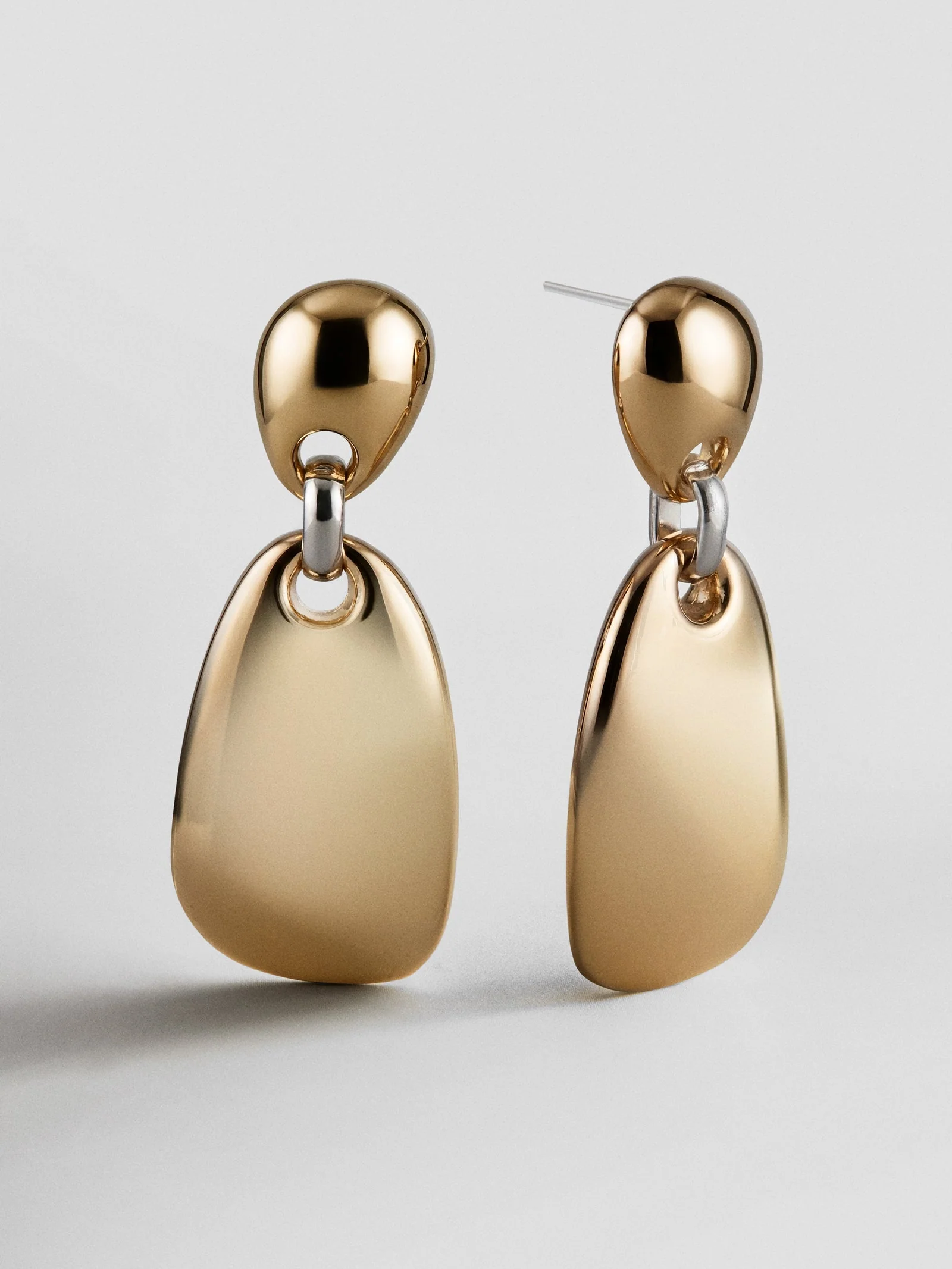 Maude Statement Earrings - Gold