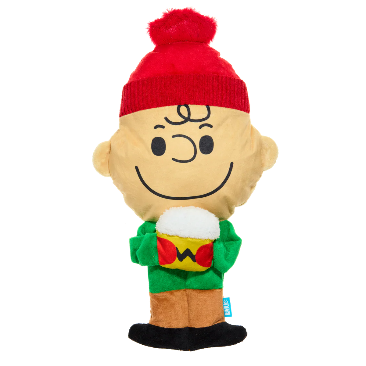 Hot Chocolate Charlie Brown Plush Extra-Large Dog Toy