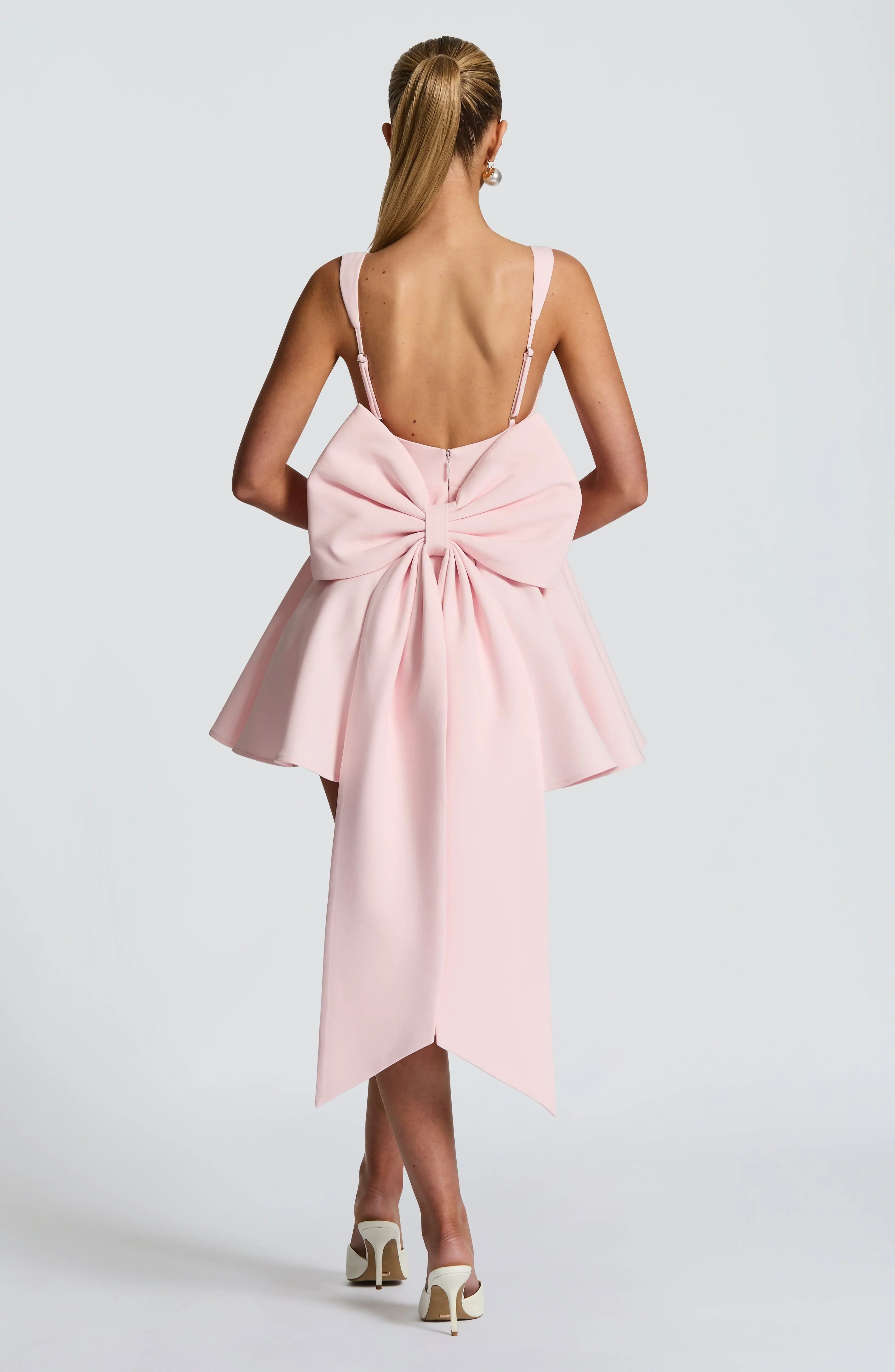 Rue Mini Dress - Blush