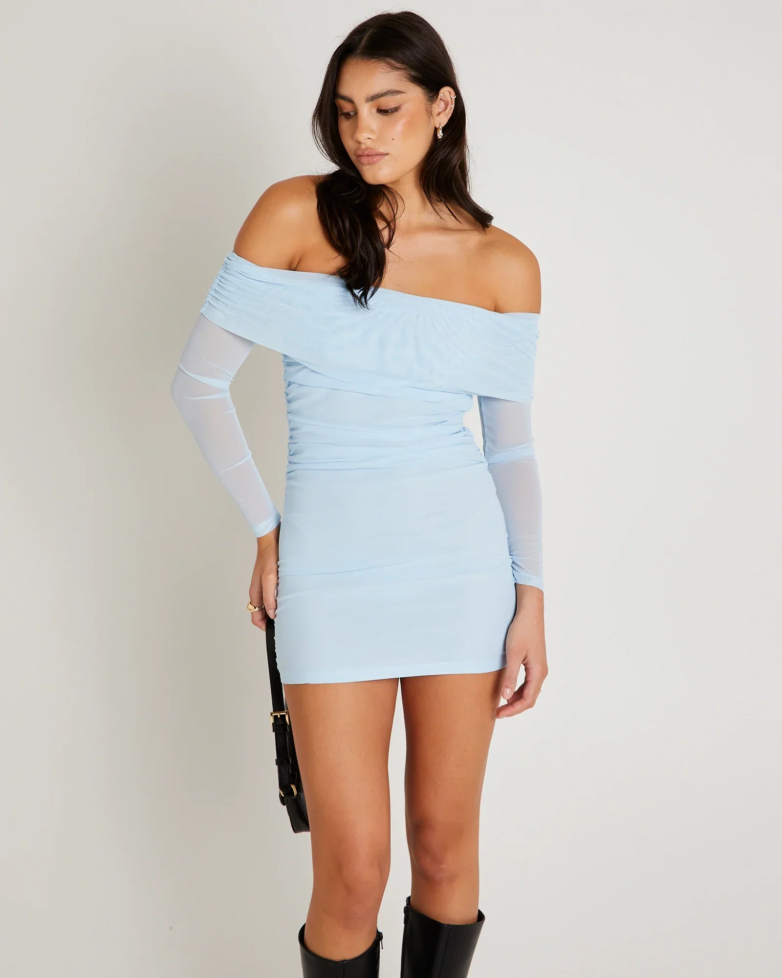 Bobby Mesh Mini Dress
