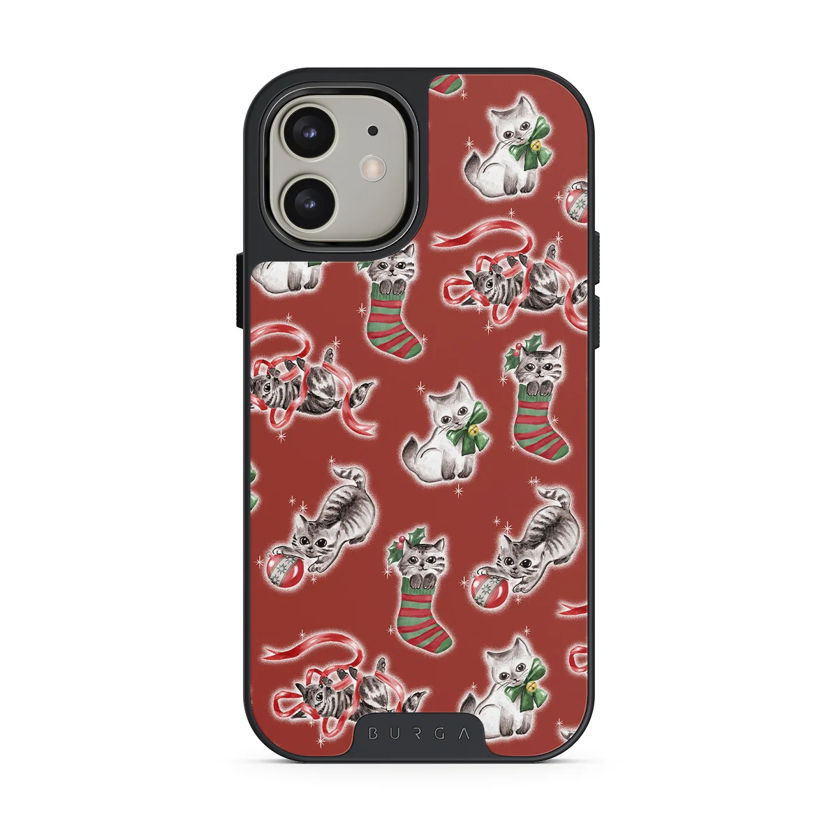 Merry Kitty - iPhone 12 ケース
