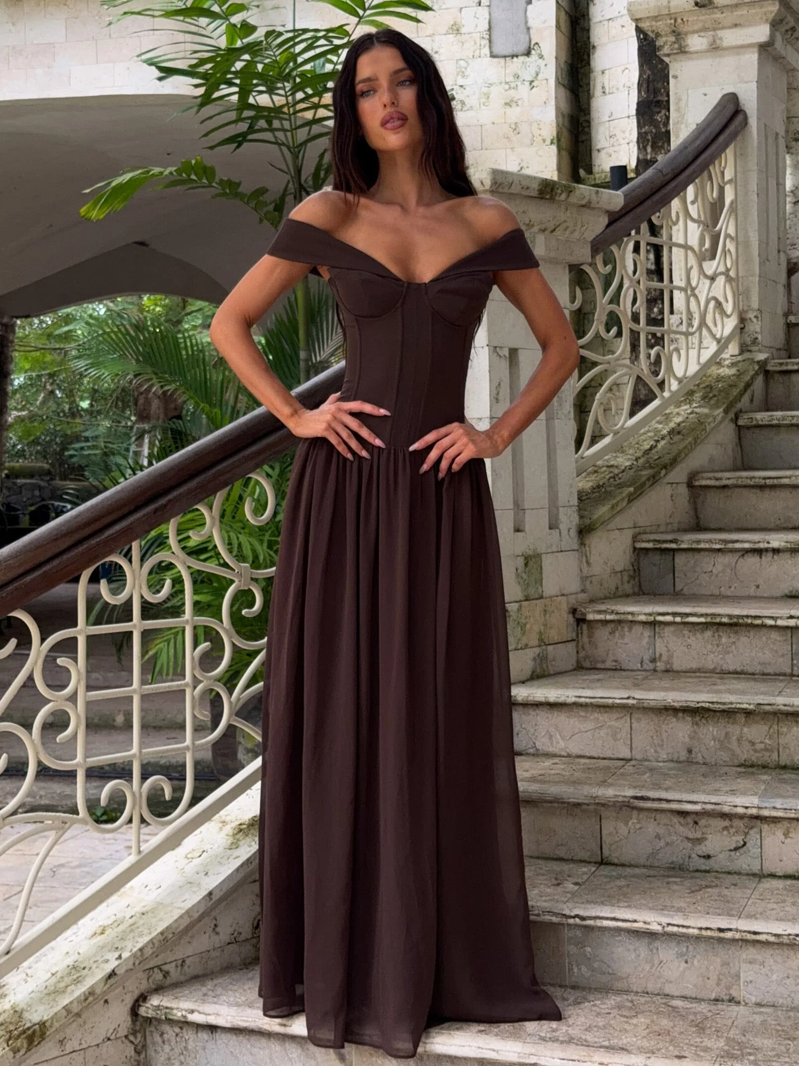 Junipia-Maxi-Dress-Chocolate