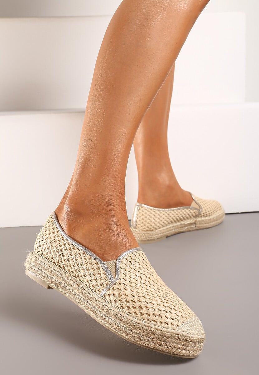 Beżowe Espadryle Abstain