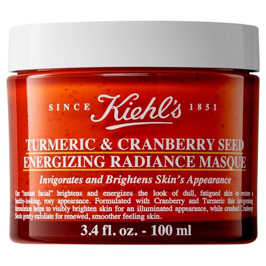 Kiehl's Maseczki na twarz Energizing Radiance Masque Turmeric & Cranberry Seed