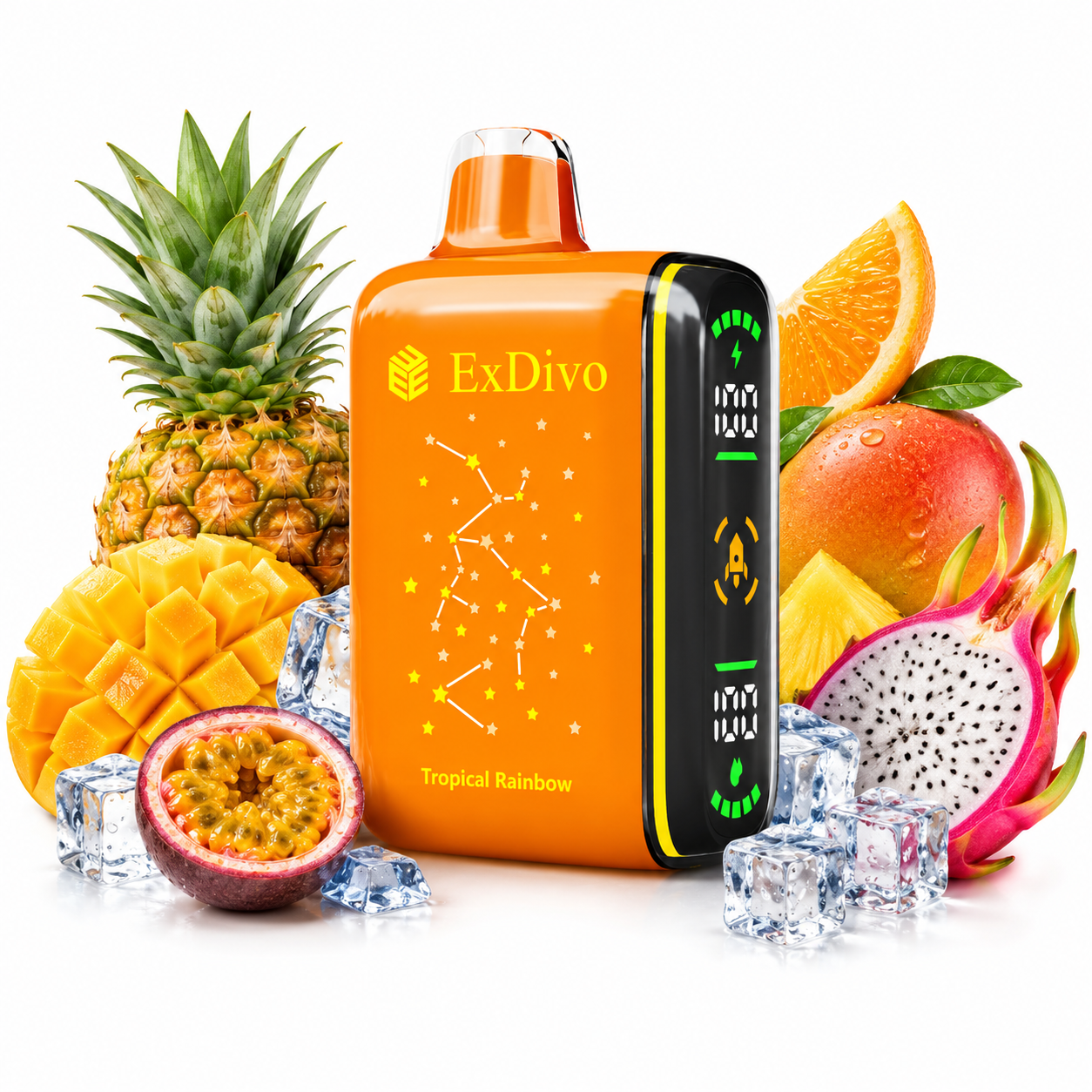 Tropical Rainbow -ExDivo INTERSTELLAR 35K Disposable Vape