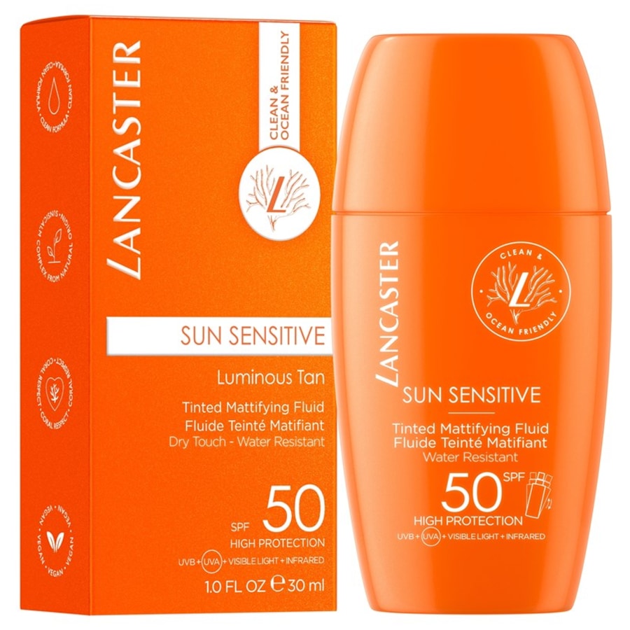 Lancaster Sun Sensitive Tinted Mattifying Fluid SPF50
