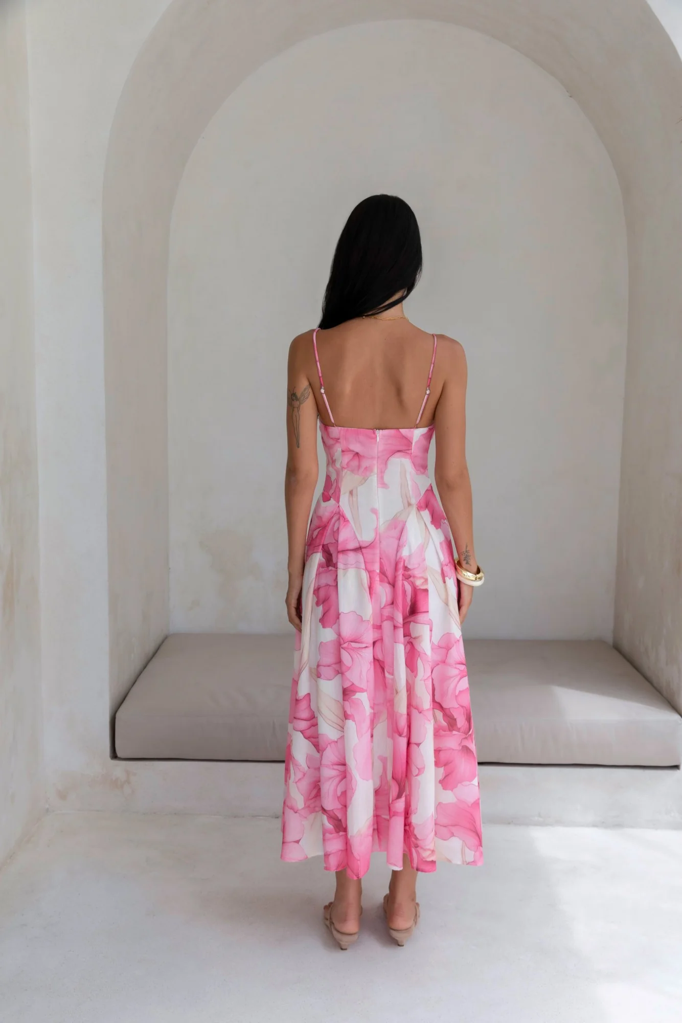 Moments With You Maxi Dress Pink - luluinthesky