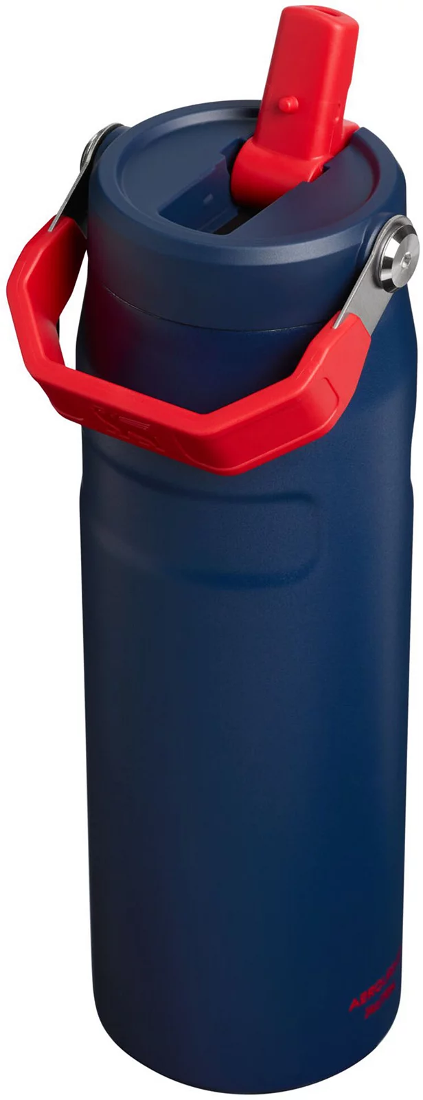 Stanley 24 oz. IceFlow Bottle with Flip Straw Lid - Team Navy Red