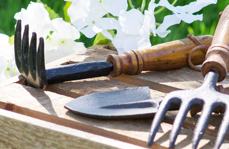 Cast Iron Garden Tools  Set of 3