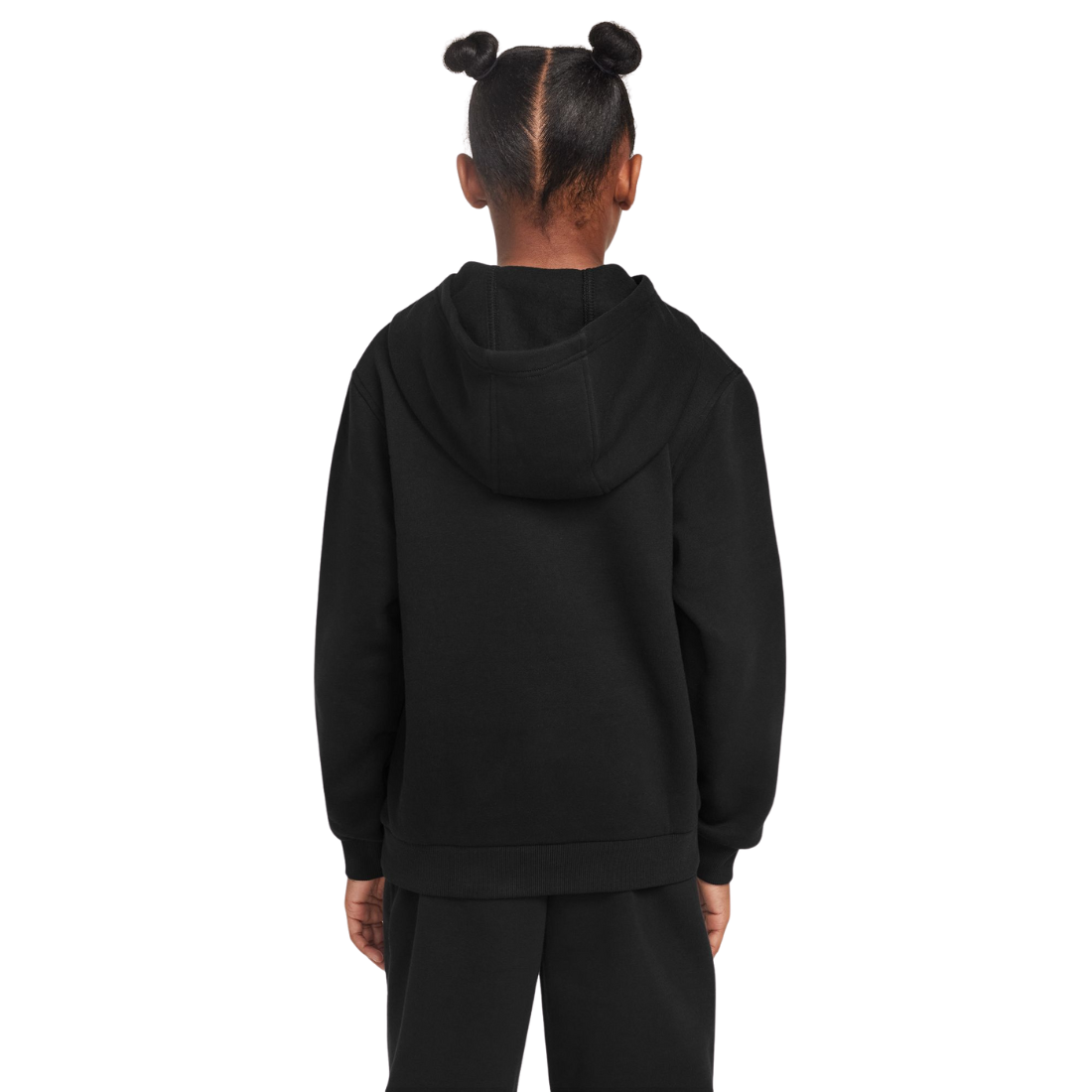 NIKE Kylian Mbape Club Fleece Junior Jacket Black HQ3685-010