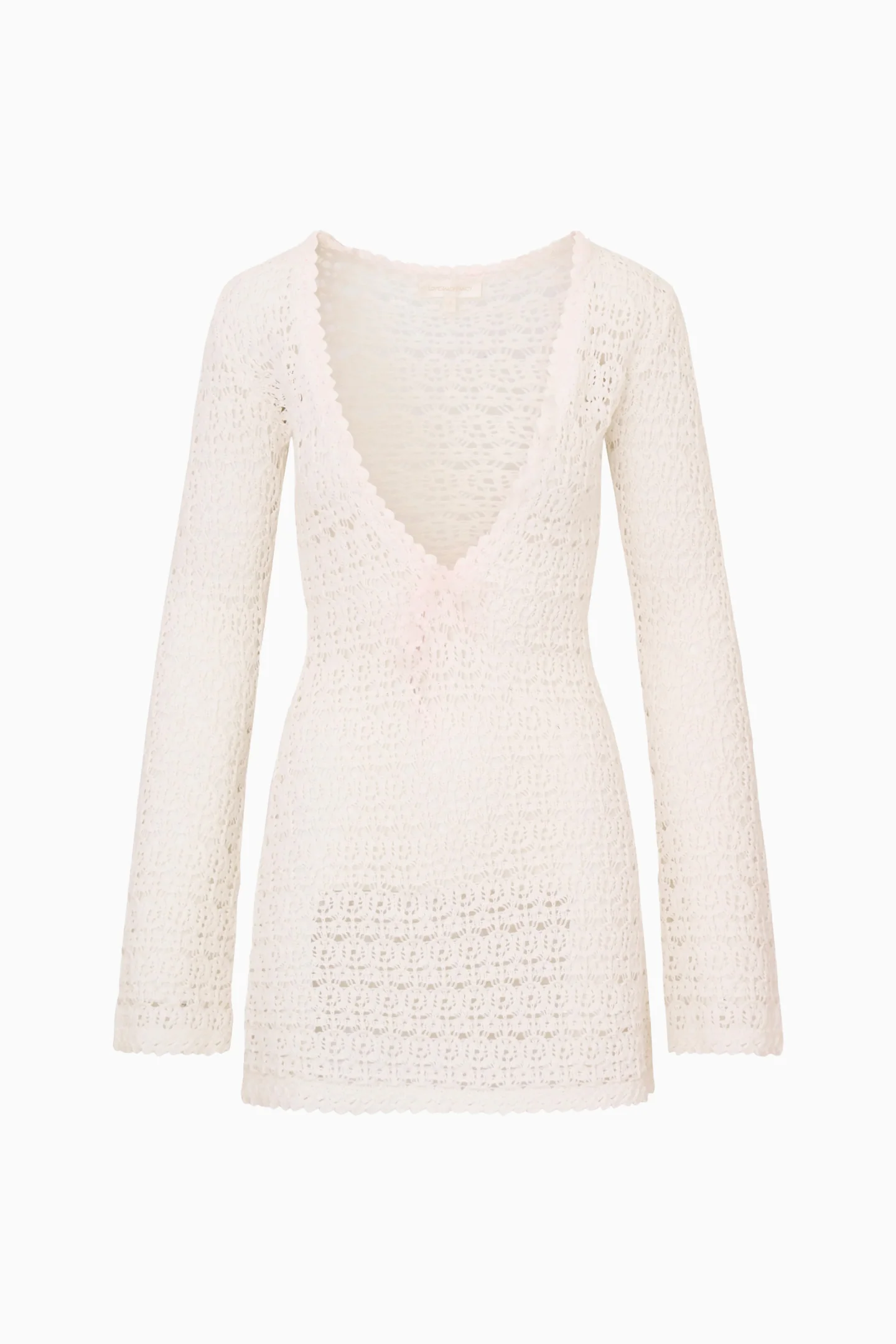 Vespa Crochet Mini Cover-Up Dress
