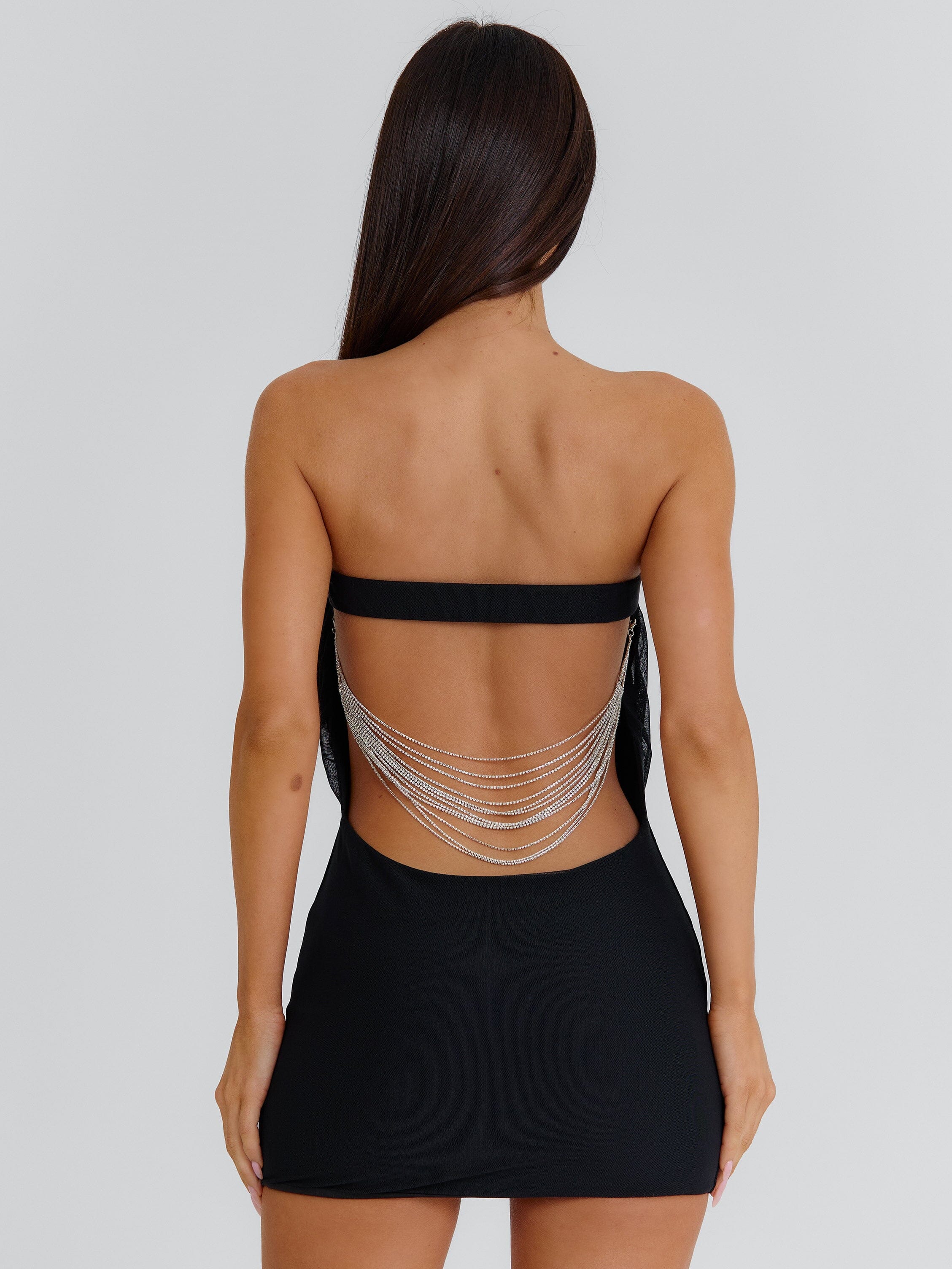 BROOKLYNN MINI DRESS BLACK