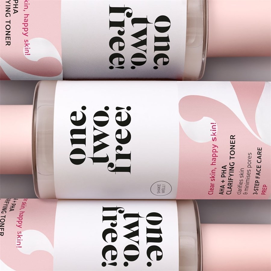 One.two.free! Oczyszczanie twarzy AHA + PHA Clarifying Toner