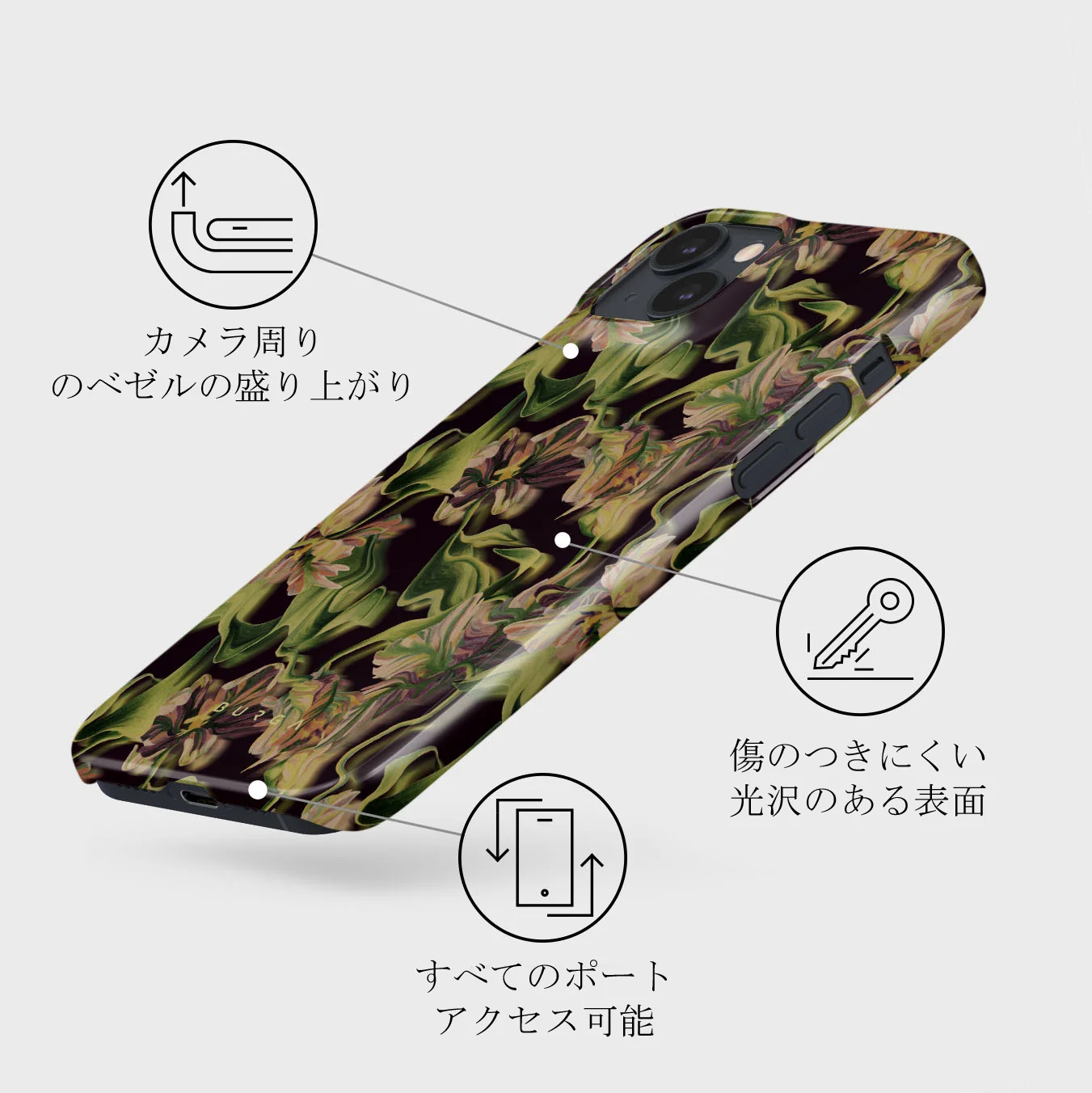 Subtropical - iPhone 13 Mini ケース