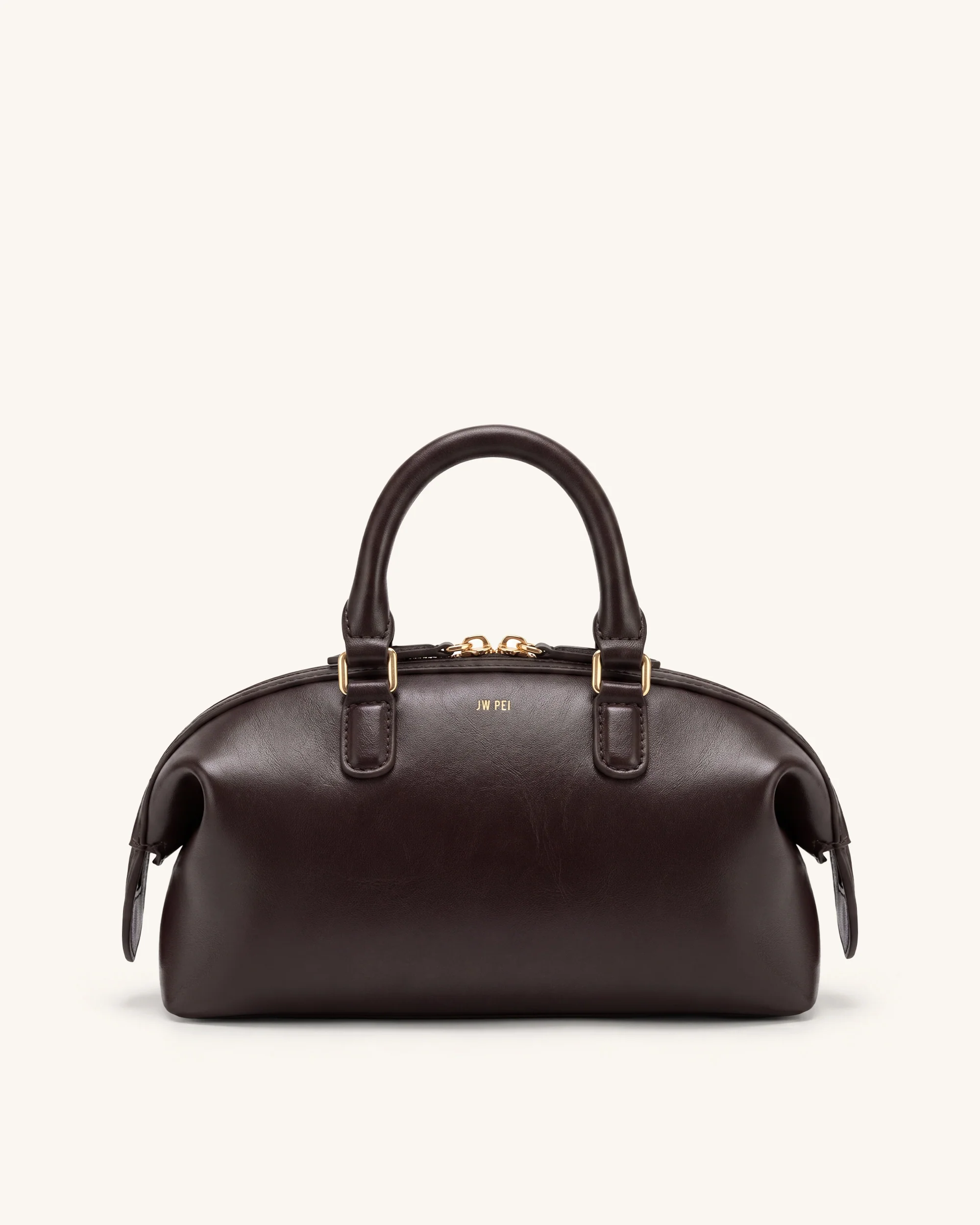 Arlo Top Handle Bag - Dark Brown