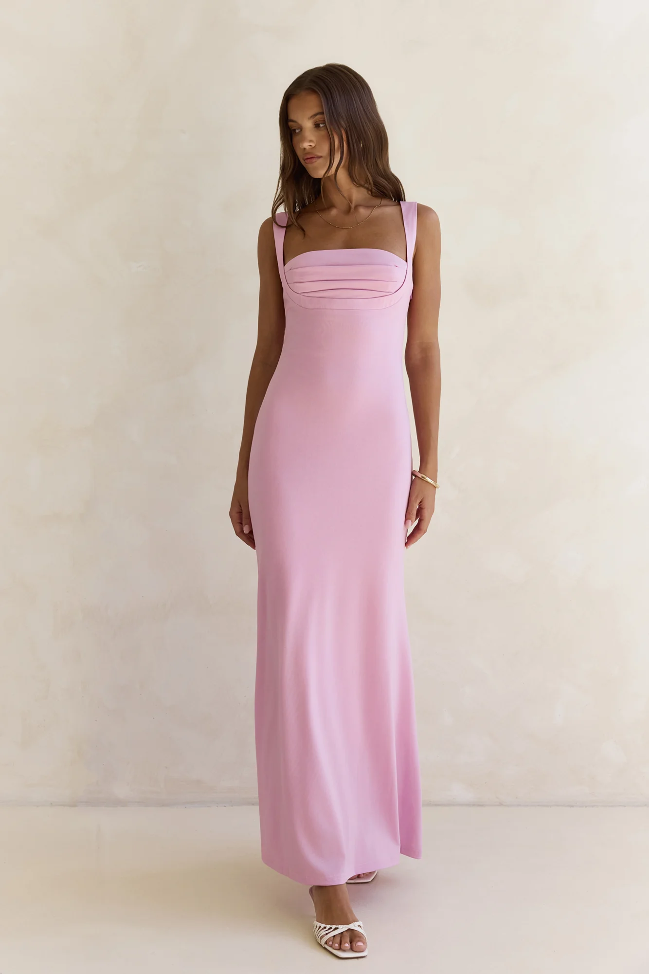 Spring In The Clouds Maxi Dress Lilac - luluinthesky