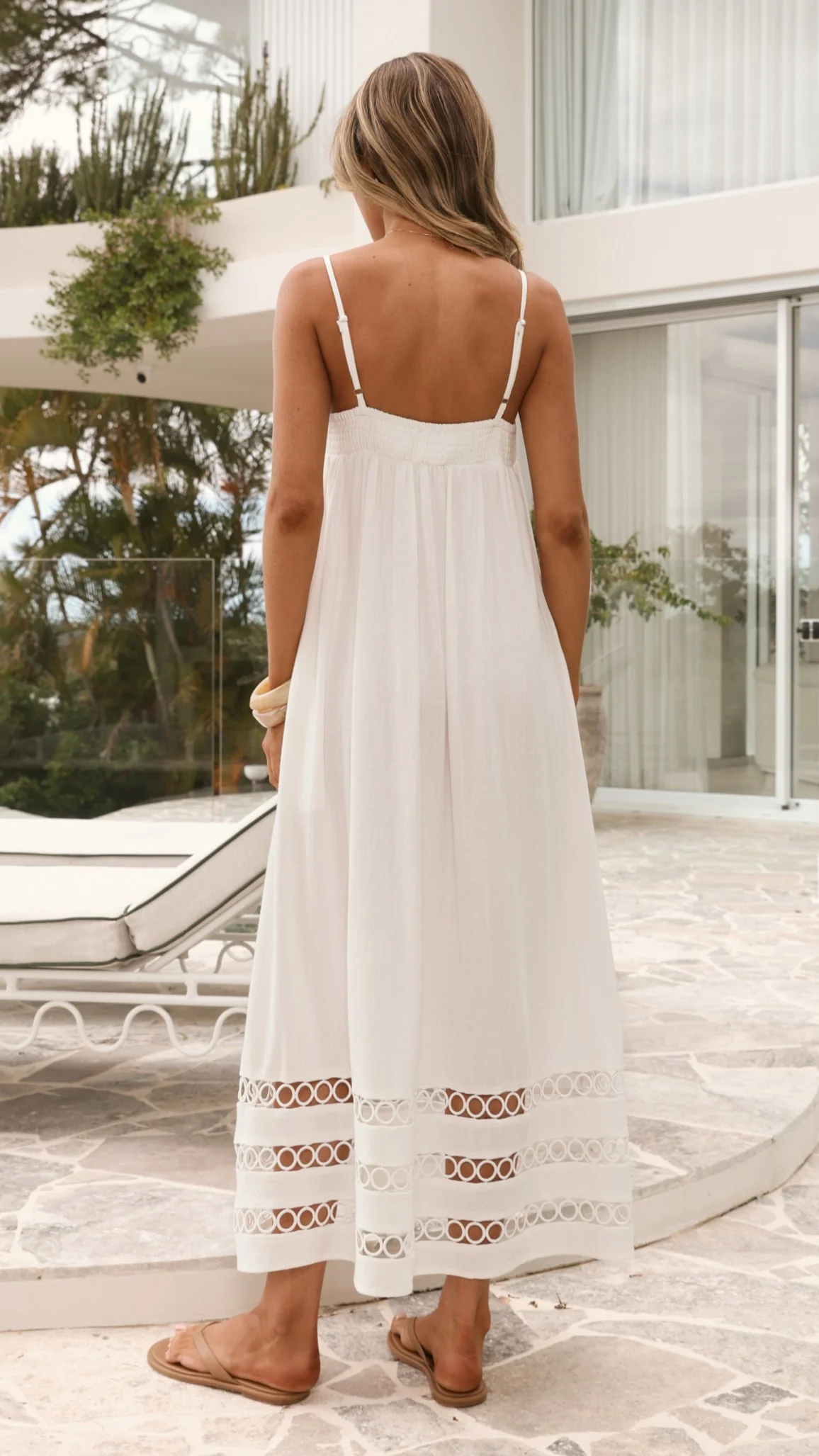 Claire Maxi Dress - White