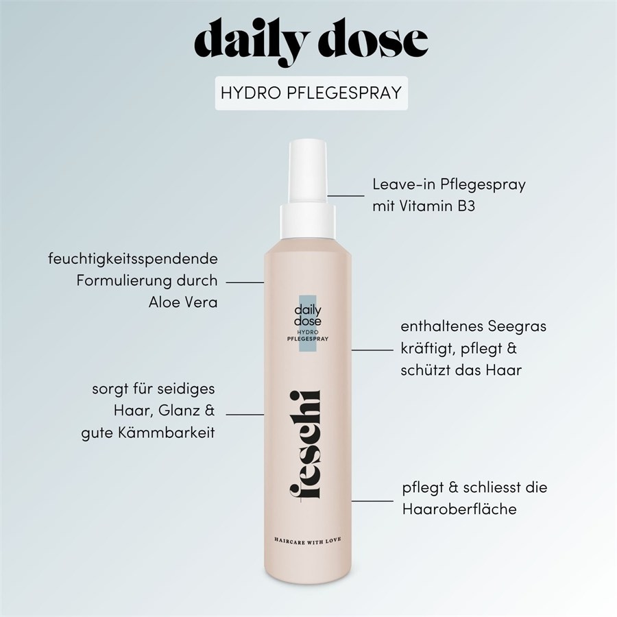 feschi daily dose Spray do pielęgnacji wodnej Odżywka bez spłukiwania