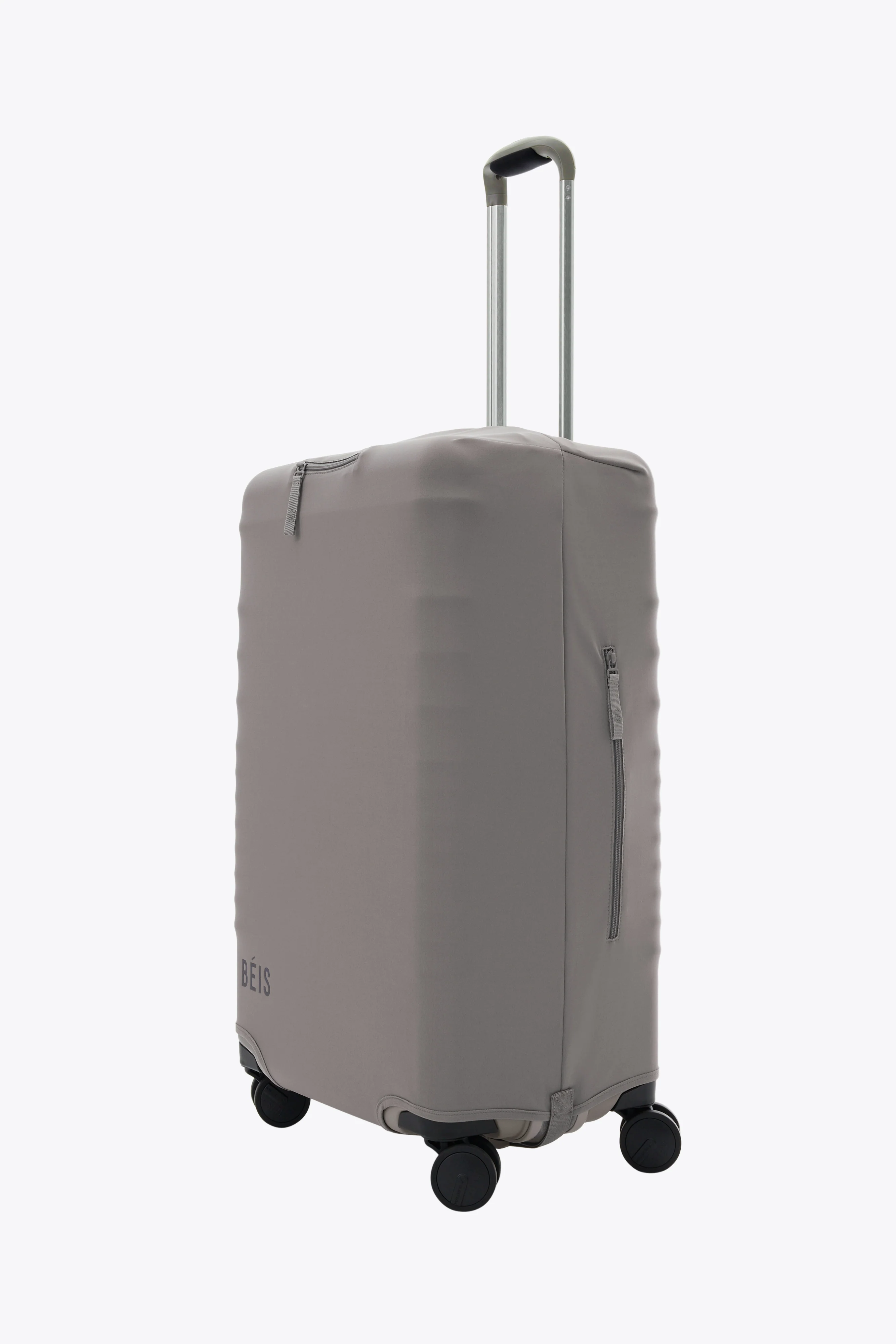 BEIS 'The Medium Check-In Luggage Cover in Grey