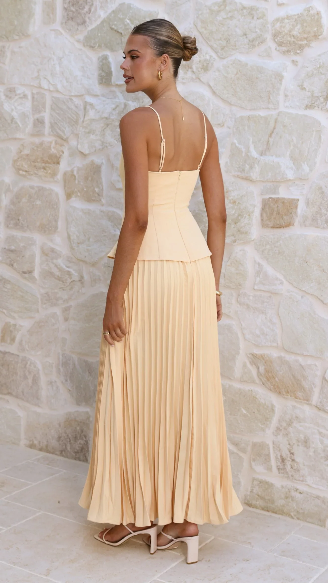 Amana Maxi Dress - Yellow