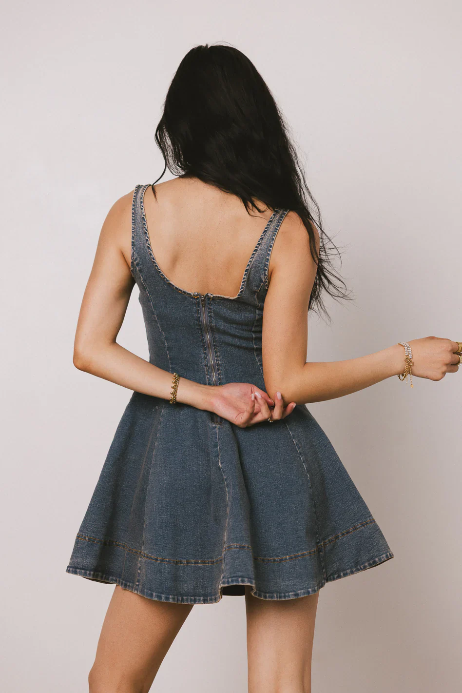 Bennett Denim Mini Dress