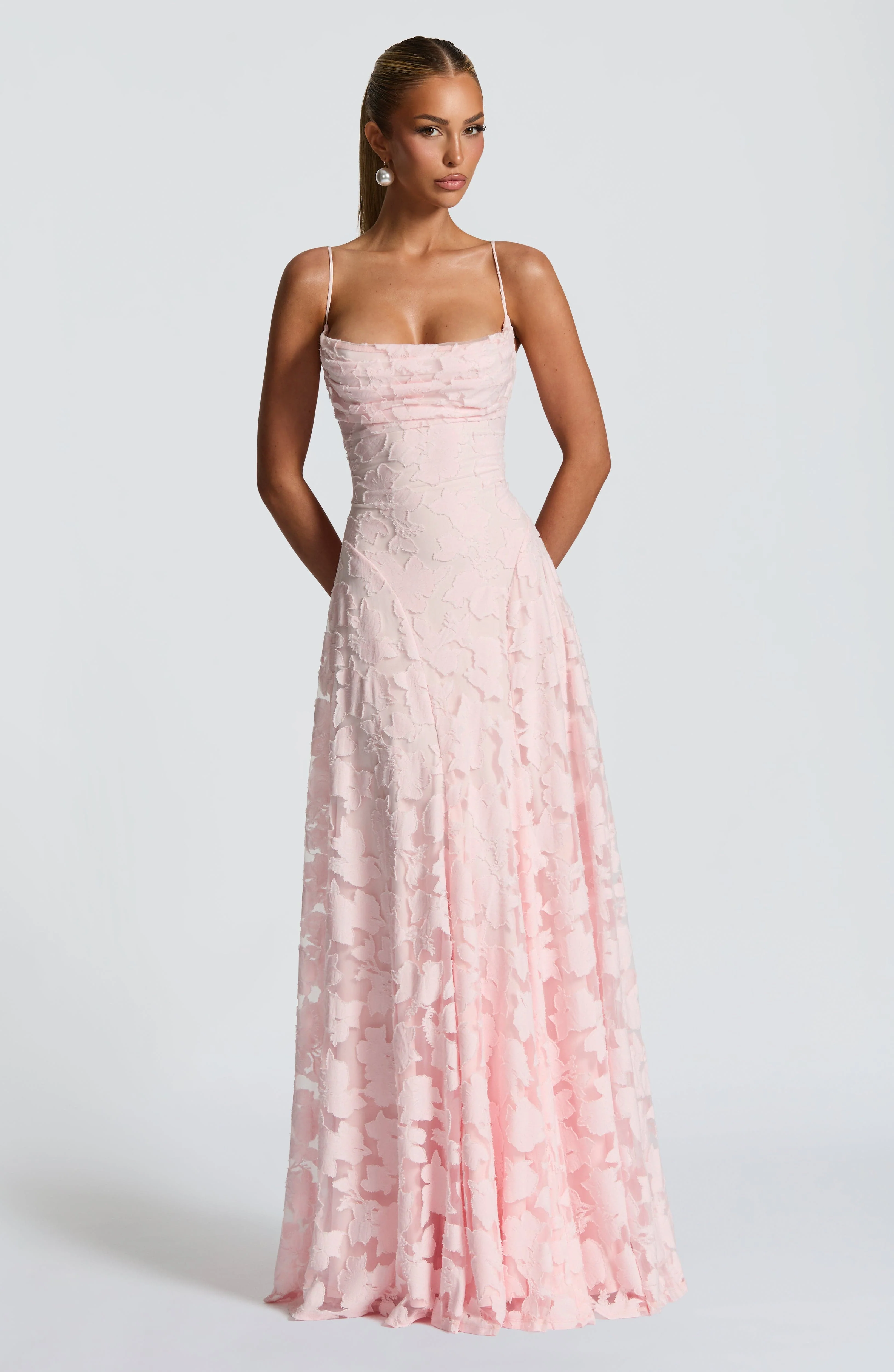Francis Maxi Dress - Blush