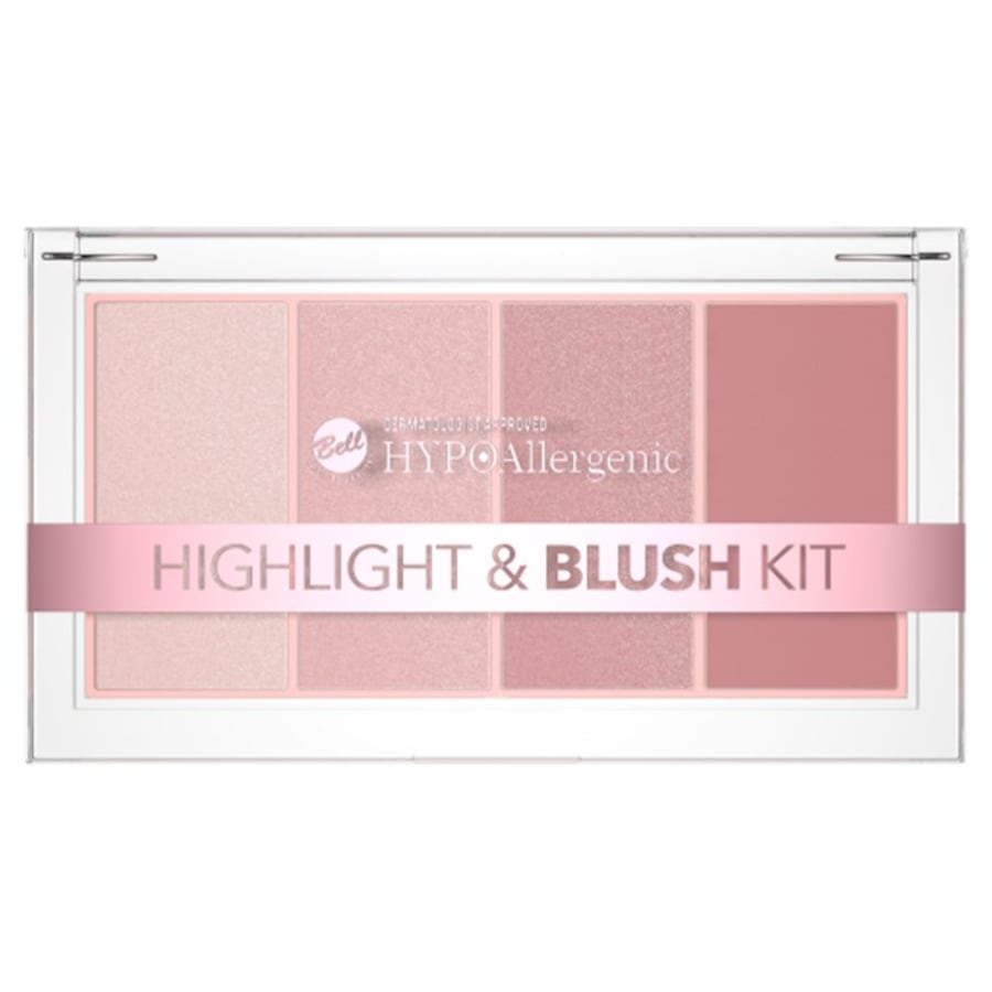 HYPOAllergenic Highlighter Zestaw rozświetlający i róż do policzków