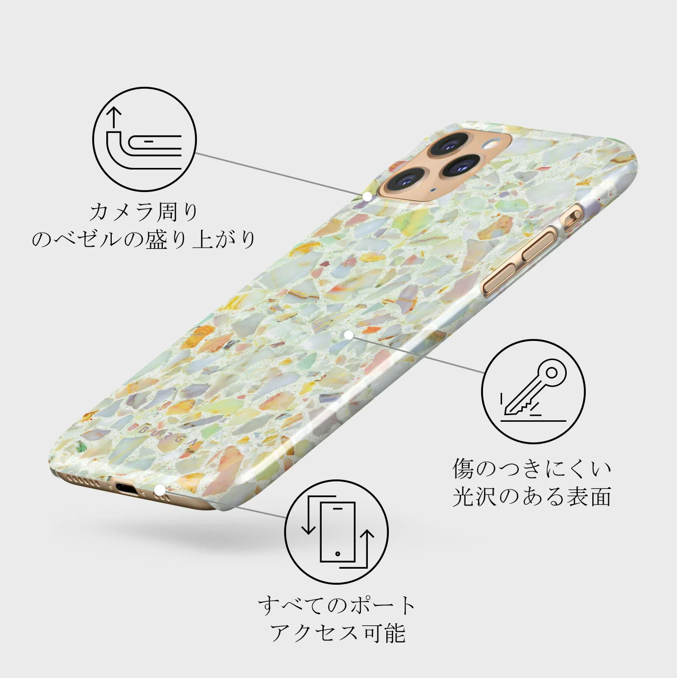 Rainbow Crush - iPhone 11 Pro Max ケース