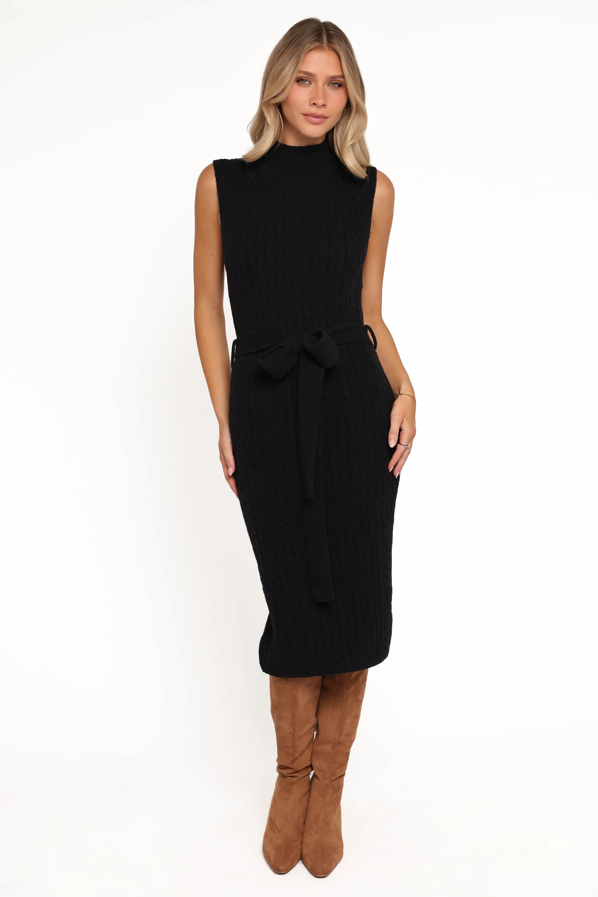 Wembley Midi Dress - Black