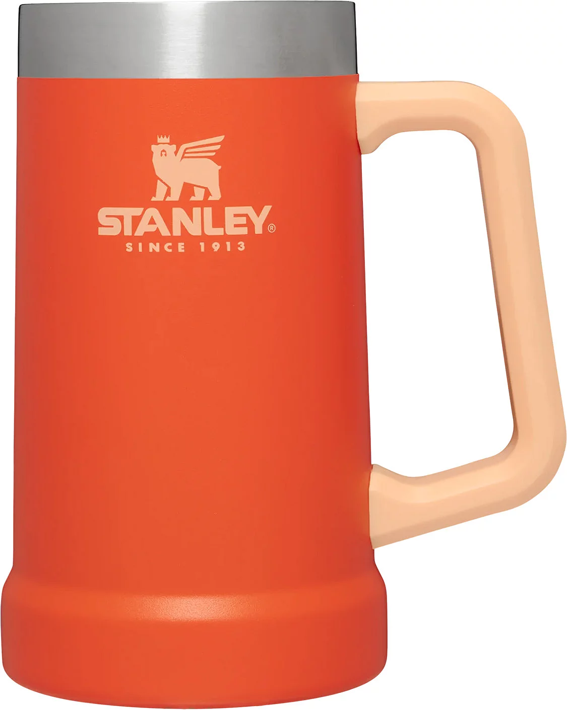 Stanley 24 oz. Adventure Big Grip Beer Stein - Tigerlily