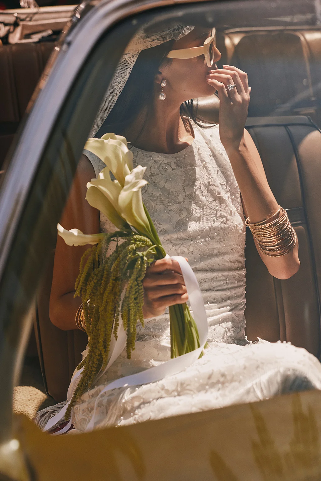 Shadows White Lace Fringe Maxi Dress