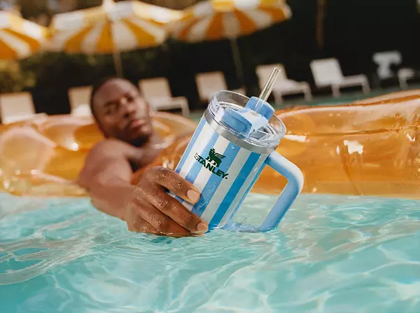 Stanley 30 oz. Quencher H2.0 FlowState Tumbler - Oasis Collection - luluinthesky