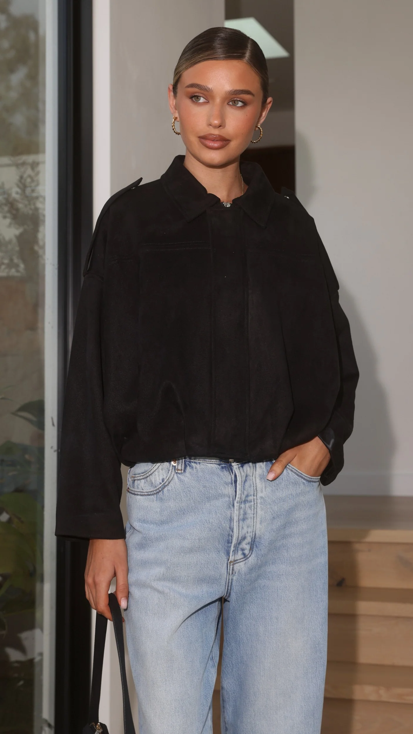 Phoenix Bomber Jacket - Black