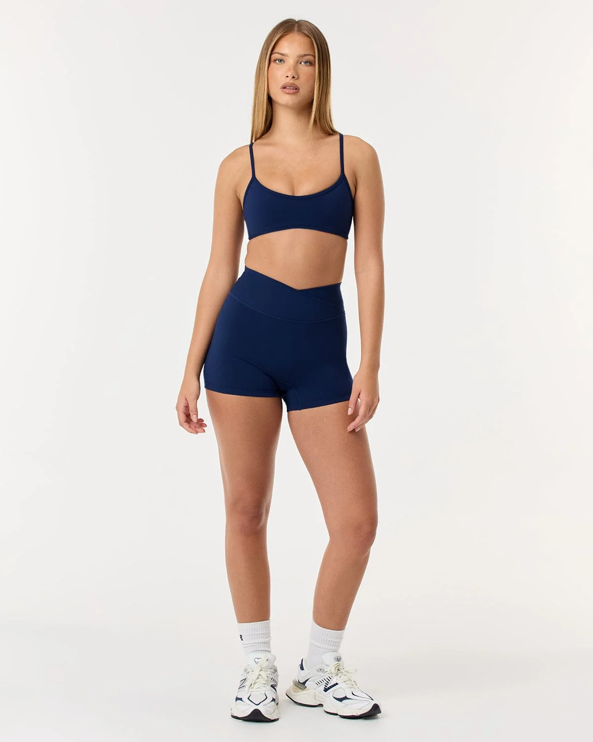 Serenity Ayla Crop | Navy