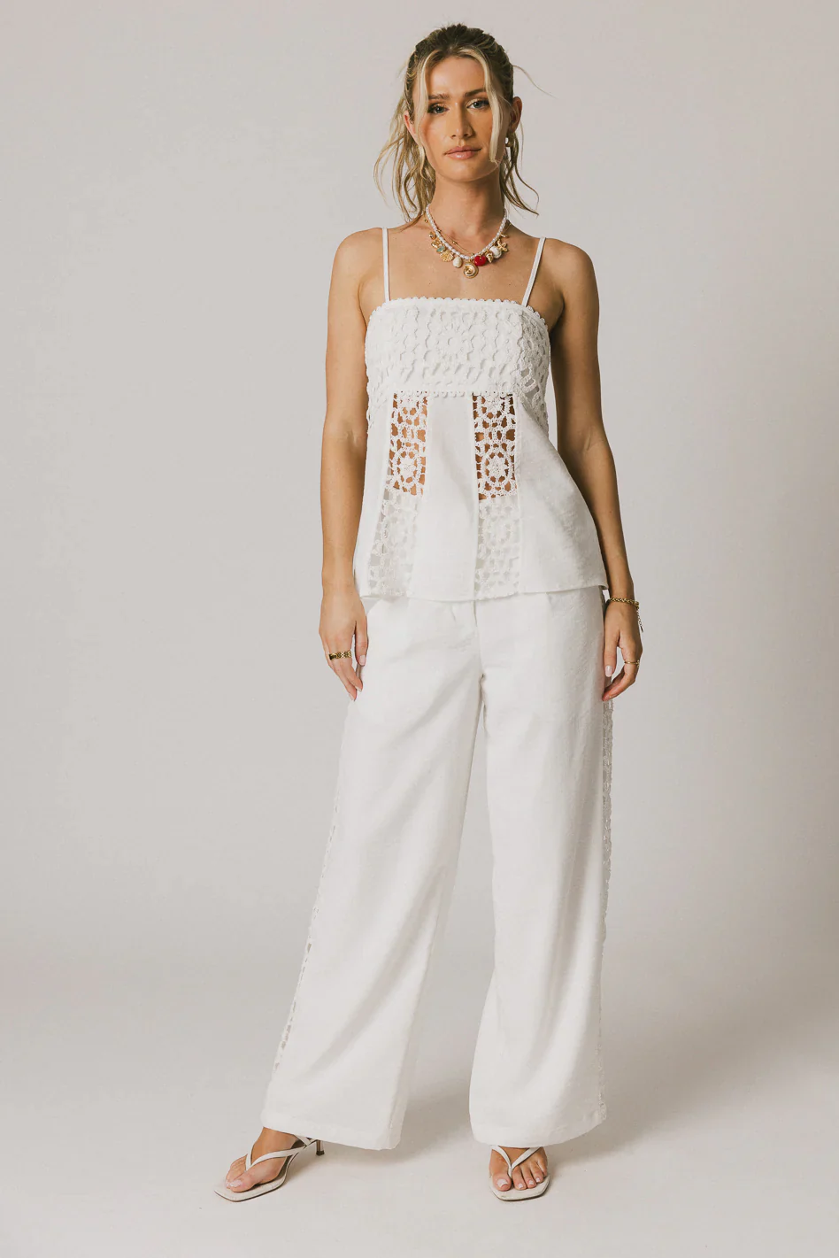 Karie Crochet Tank Top