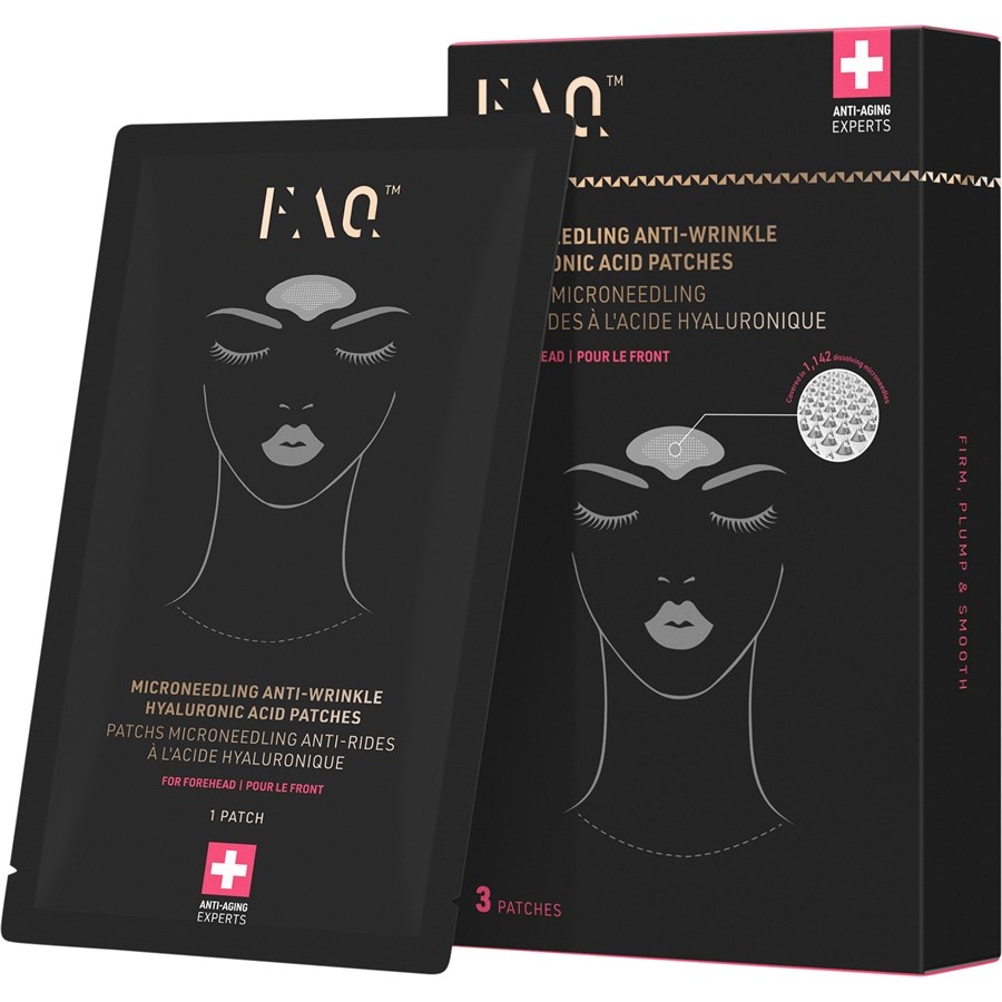 FAQ Swiss Patches Microneedling Anti-Wrinkle Hyaluronic Acid Patches For Forehead