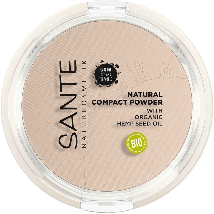 Sante Naturkosmetik Foundation & Powder Naturalny puder kompaktowy