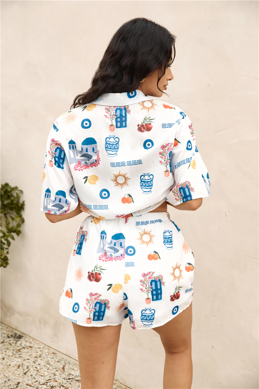 Santorini Summer Set Blue