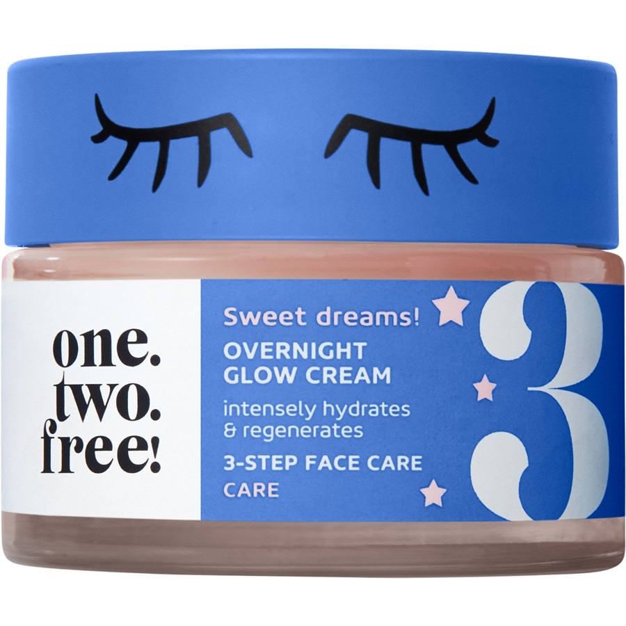 One.two.free! Pielęgnacja twarzy Overnight Glow Cream