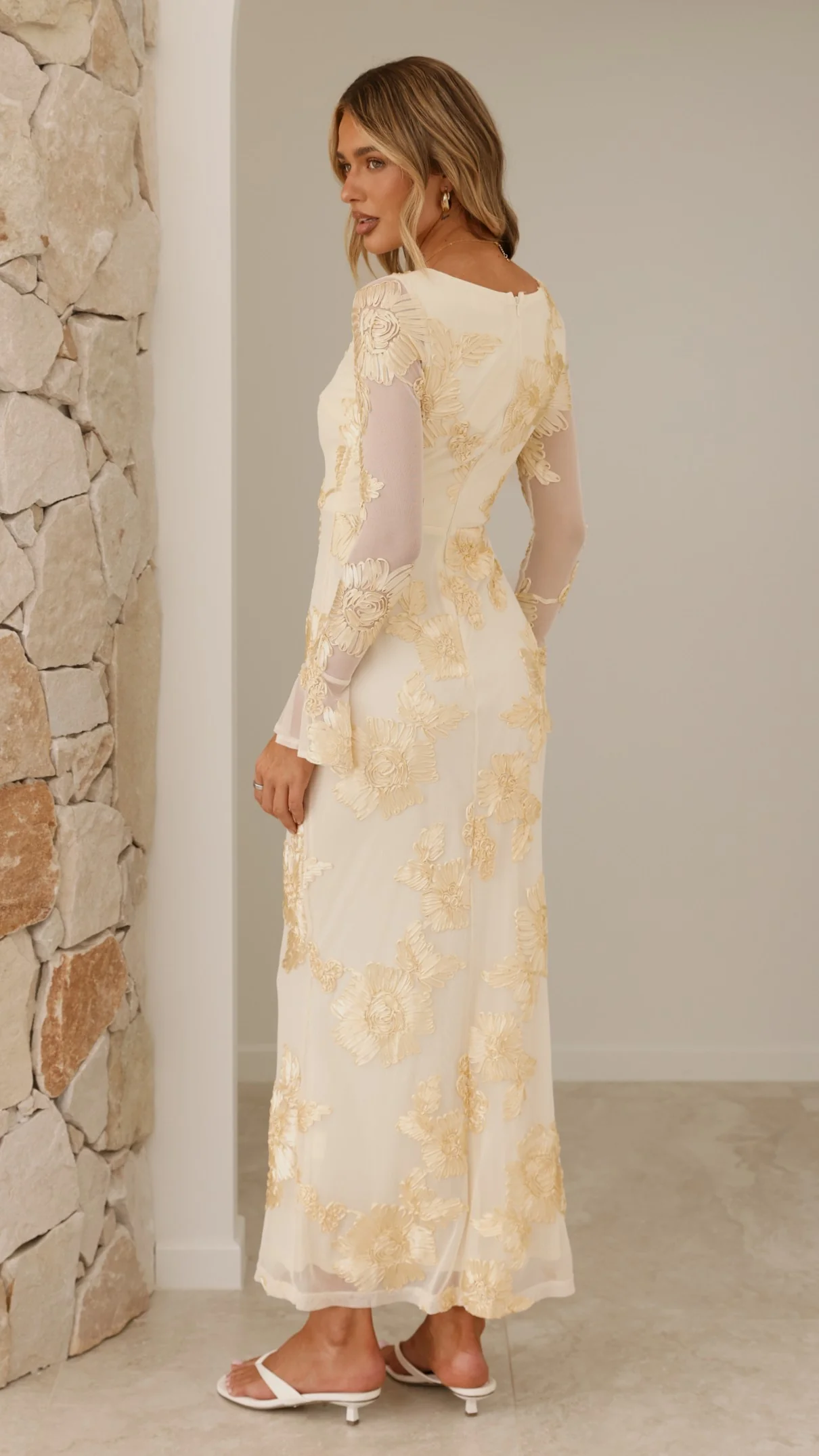 Lottie Maxi Dress - Yellow