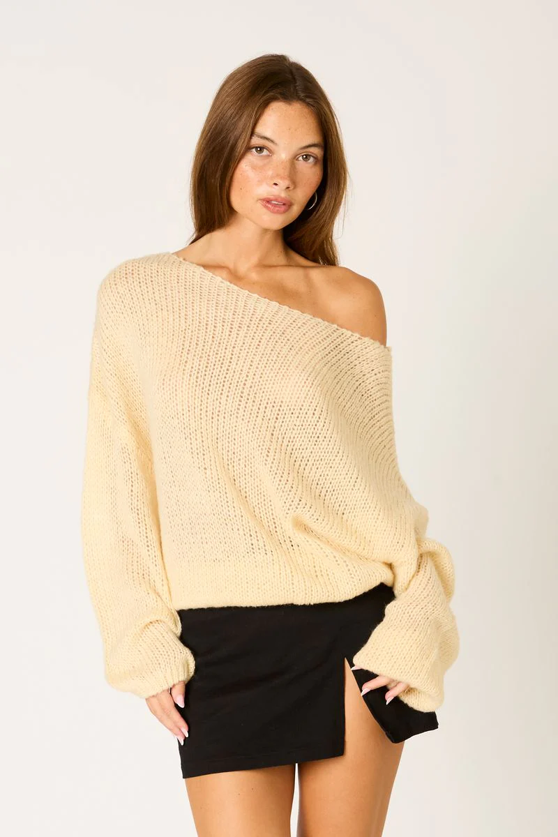 Slouchy Knit Sweater