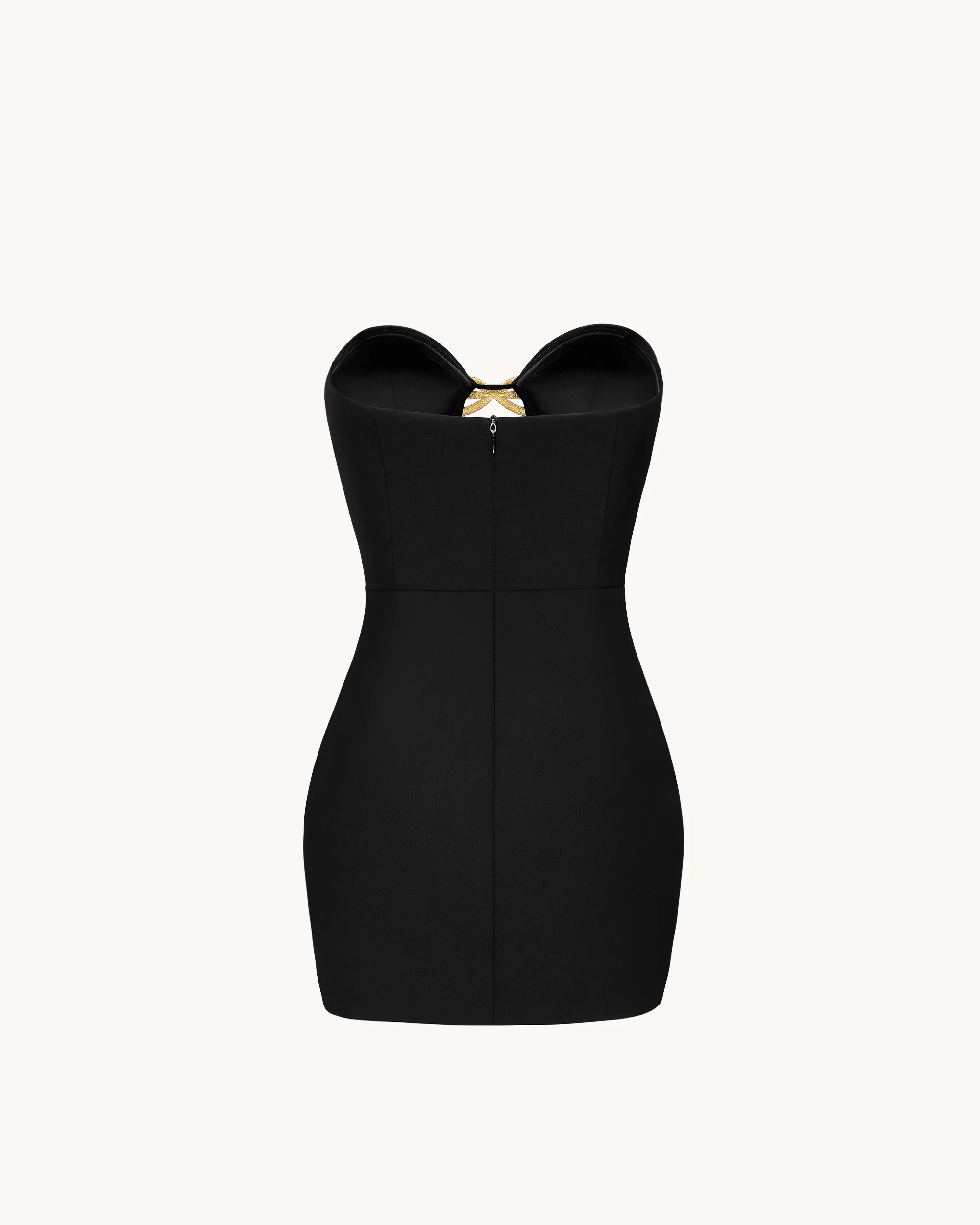 Samantha Cutout Mini Dress - Black - FASHION NOB