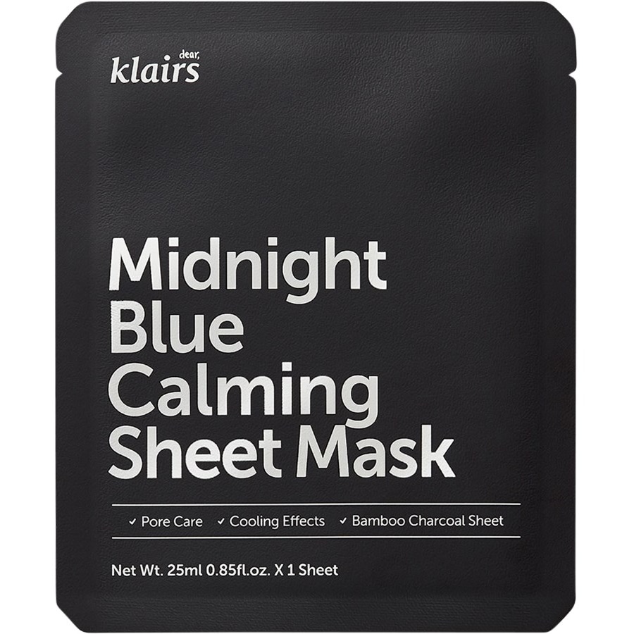 Klairs Maseczki Uspokajająca maseczka w płachcie Midnight Blue