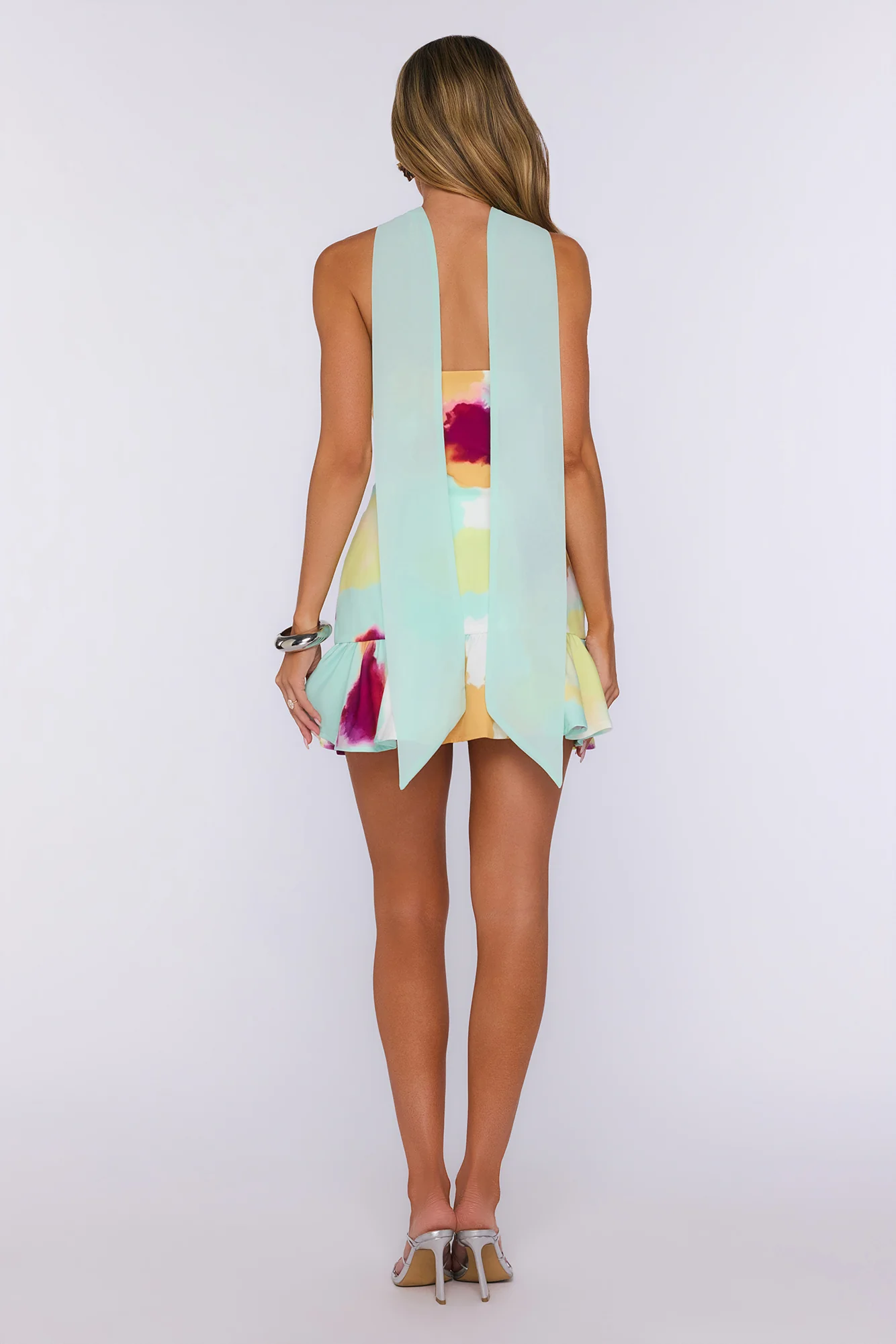 The Style Sense Strapless Mini Dress Multi