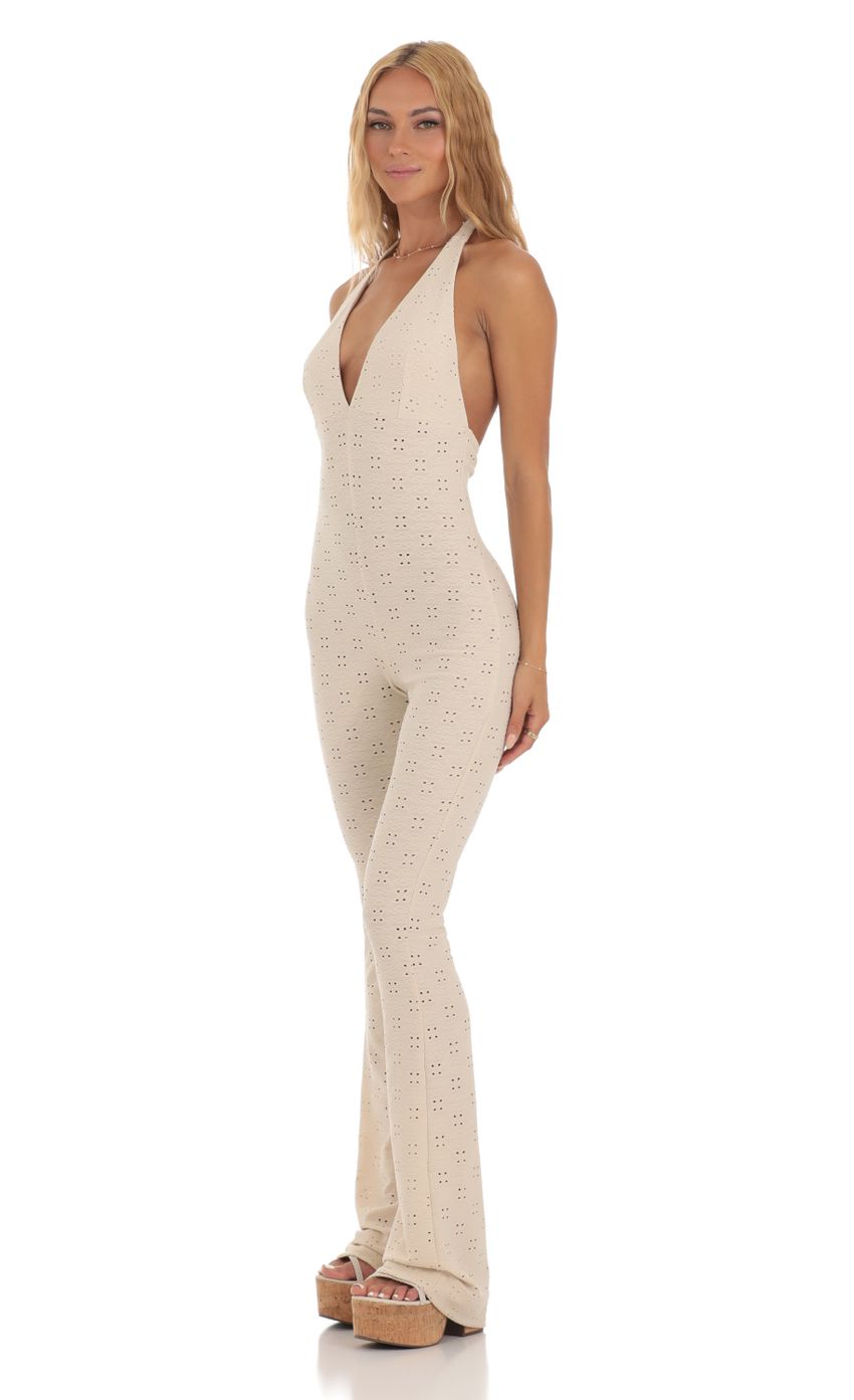 Jumpsuit in Cream