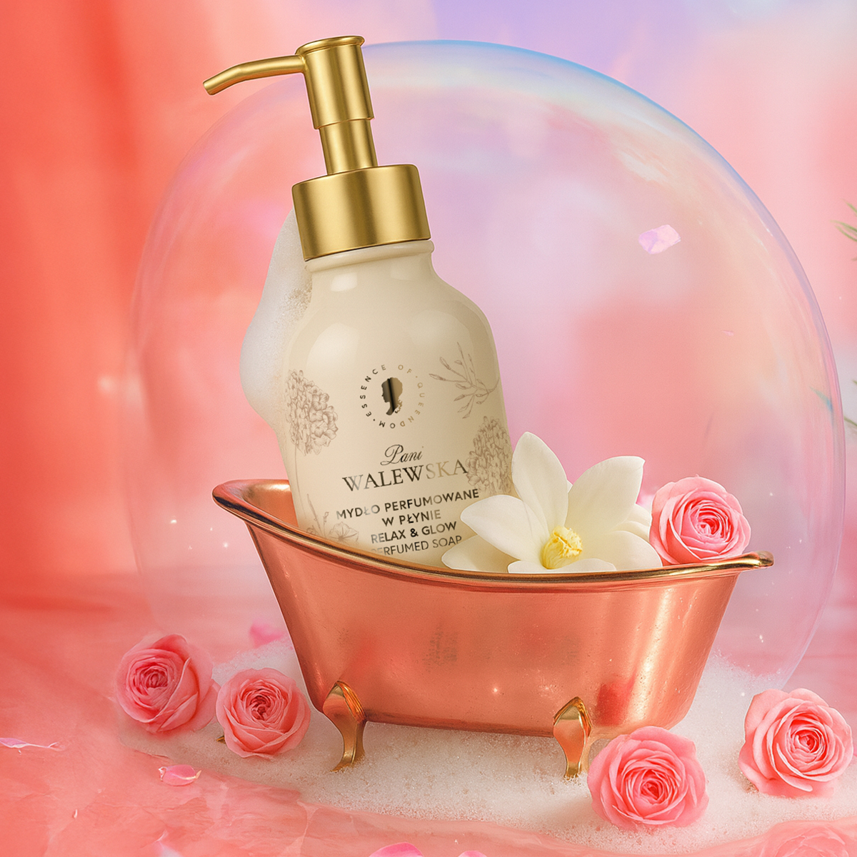 PANI WALEWSKA Relax&Glow Perfumowane mydło w płynie 300ml