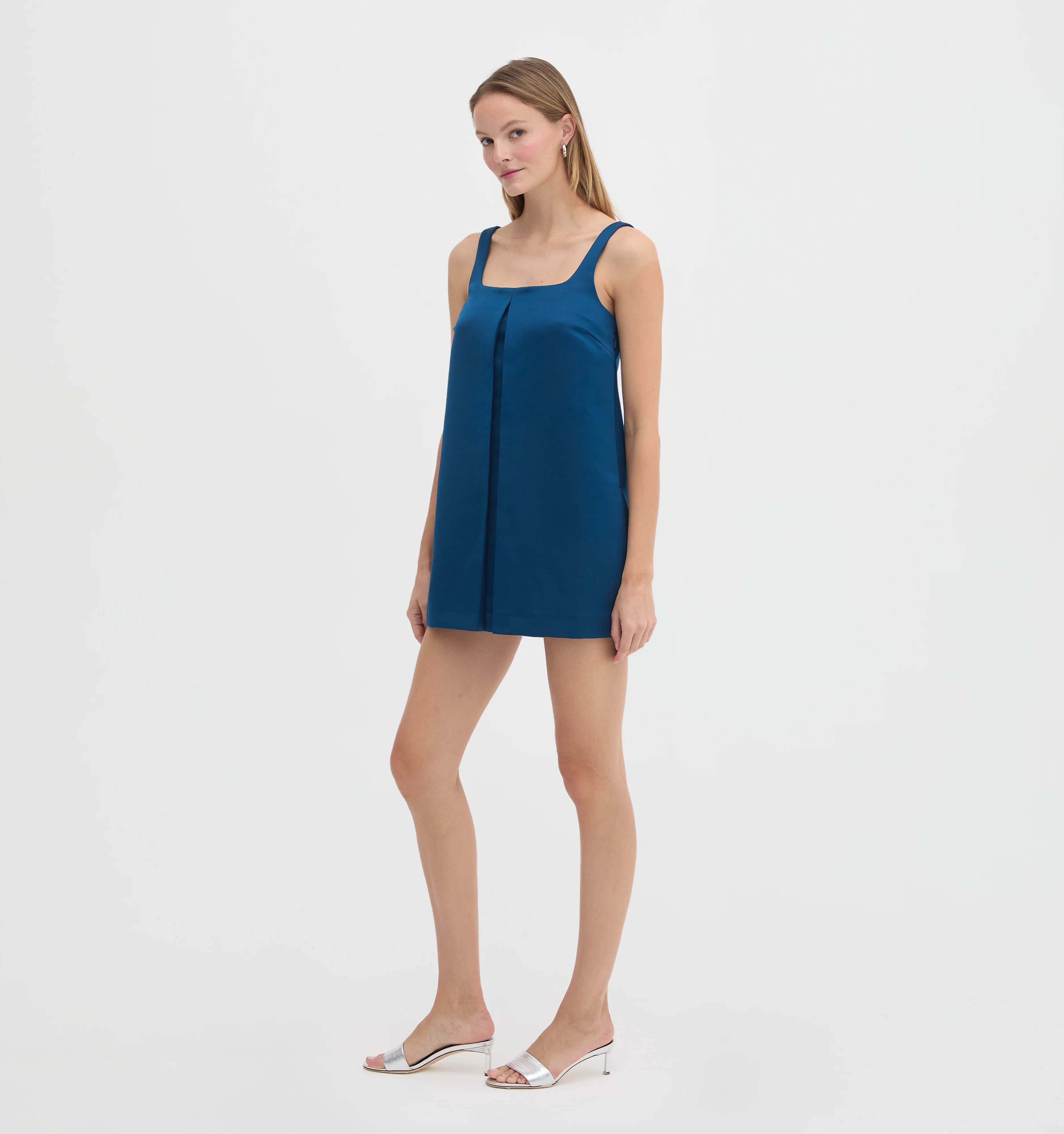 The Jasper Dress -  Peacock Blue
