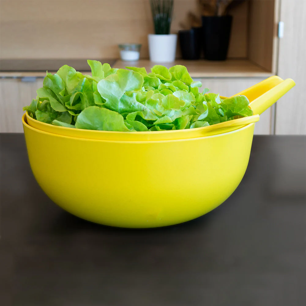 Vogeelle Small Mixing Bowl and Colander Set - Lemon
