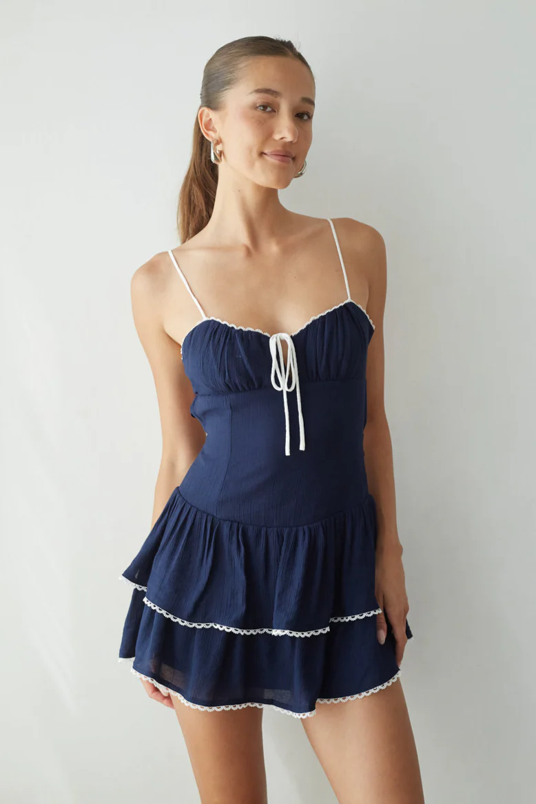 Fiorella Open Back Mini Dress - luluinthesky