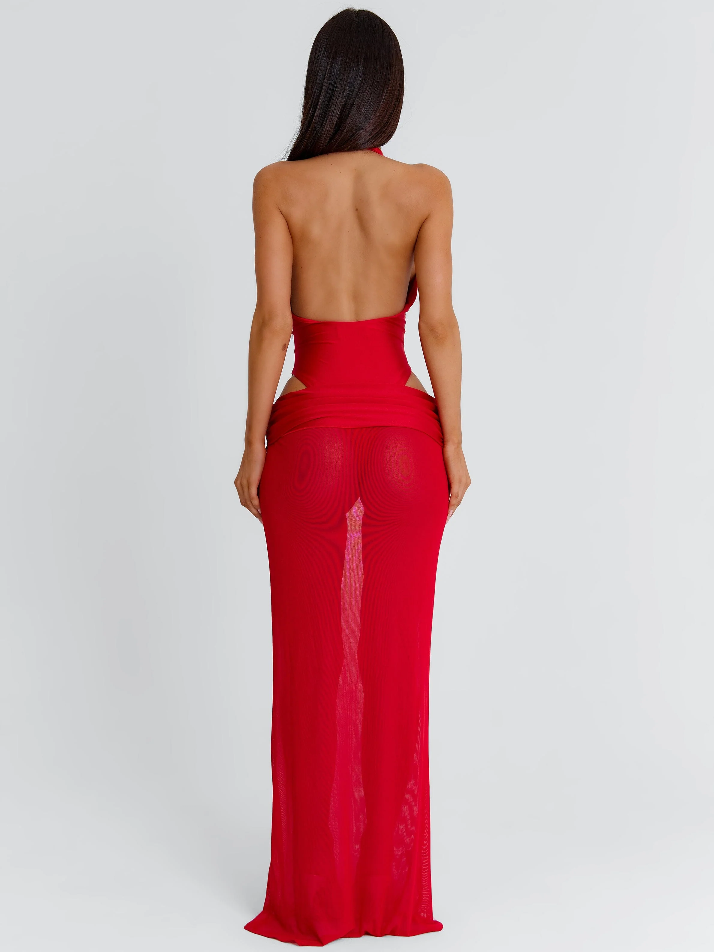 Alaana Maxi Dress Red